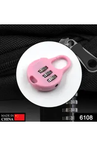 3 Digit Zipper Lock and zipper tool used widely in all security purposes of zipper materials.