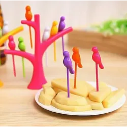 Bird Fork | Kids fruit fork | Table Decor