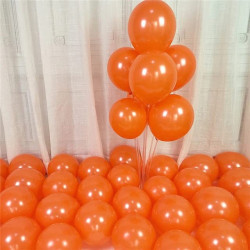 100PIECESORANGERUBEKBALLOONS